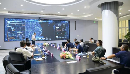 彭勁帶隊赴纜信網絡調研 強化信息系統運維服務，筑牢安全傳輸防線